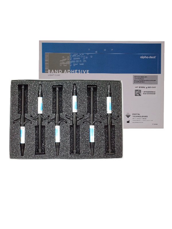 Light cure band adhesive