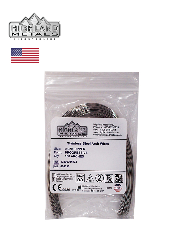 Stainless Steel Arch Wires กลม