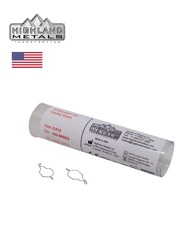 Stainless Steel Tie Hook Short
